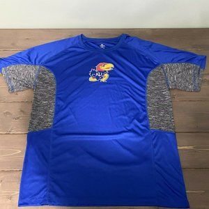 KA Knight Mens Kansas Jayhawks - T Shirt Used Excellent Condition Size XL Mens